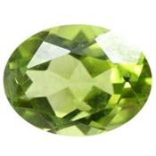 PERIDOT FACETED OVAL JAIPUR INDIA