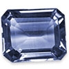 iolite octagon faceted