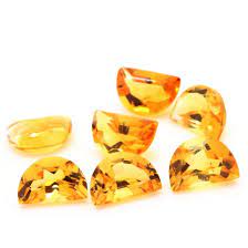 Half Moon D Shape Gemstone
