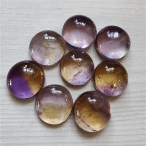 Buy Wholesale Natural Ametrine Round Cabochon
