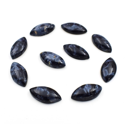 Marquise Shape Natural Pietersite, Calibrated