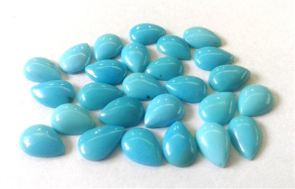 Sleeping Beauty turquoise | cabochons pear | Wholesale & Bulk Prices
