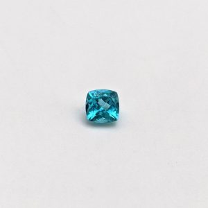 Paraiba Apatite Loose Gemstones Blue Green Cushion Cut