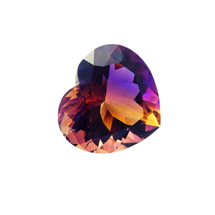 Buy Fantastic Ametrine Heart Gemstone at Wholesale Jaipur - Image 3
