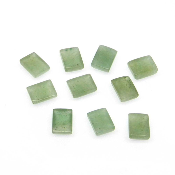 Green Aventurine Gemstones Octagon Cabochon at Wholesale Price