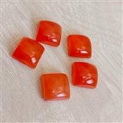 Buy Carnelian Cabochon Cushion Stone Online at Best Price - Image 3