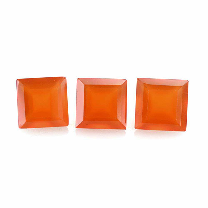 Buy Online Natural Carnelian SQUARE Gemstone | Carnelian Gemstone Manufacturer - Image 2