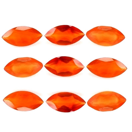 Buy Online Natural Carnelian MARQUISE Gemstone | FACETED