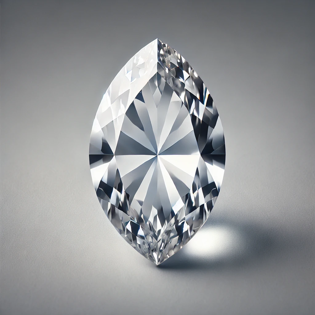White Quartz Marquise Shape Faceted Gemstones - Image 8