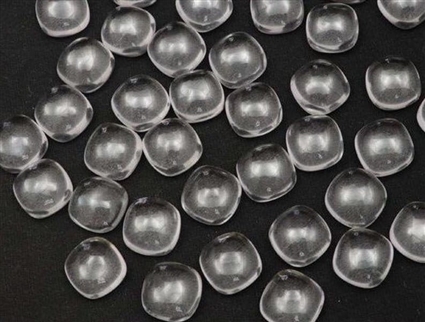 White Quartz Cushion Cabochon Gemstones | Smooth & Polished Quartz