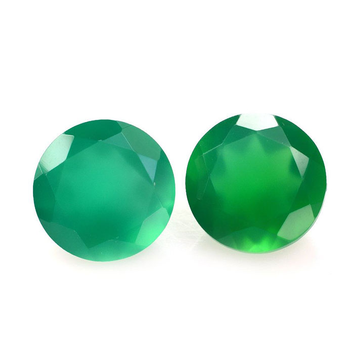 Buy Green Onyx Loose Gemstone online - Image 4