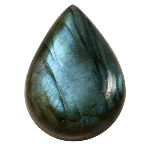 Natural Labradorite Stone, Pear Shape Gems, Cabochon