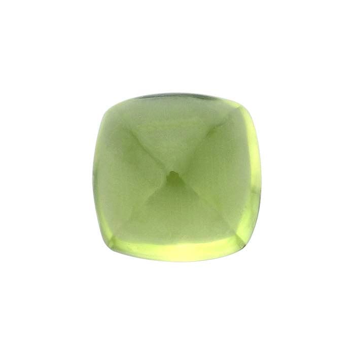 BUY NATURAL PERIDOT LOOSE CABOCHON GEMSTONES CUSHION SHAPE 3MM TO 10MM