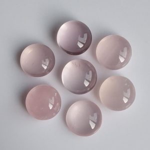 Loose Rose Quartz round cabochon, Buy Rose Quartz cabochon 3mm to 20mm, Calibrated Rose Quartz gemstones, Rose Quartz cabochon for jewelry, Natural Rose Quartz round stones, Pink gemstones for jewelry making, Healing crystal Rose Quartz cabochon, Wholesale Rose Quartz round cabochons
