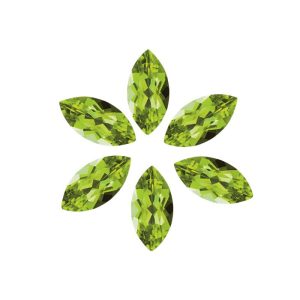 GREEN GEMSTONE NATURAL PERIDOT MARQUISE FACETED 2X4MM,3X6MM,4X8MM,5X10MM