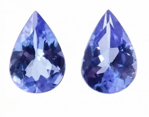 Shape of a Pear With its exquisite shape and rich blue-violet colour, tanzanite represents wisdom and metamorphosis. This gemstone is perfect for anyone looking for greater knowledge and connection since it strengthens intuition and spiritual awareness.